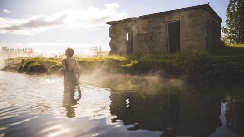 secret lagoon hot spring